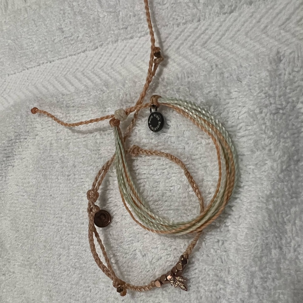 Pura vida bracelet pack from monthly club not new but great condition